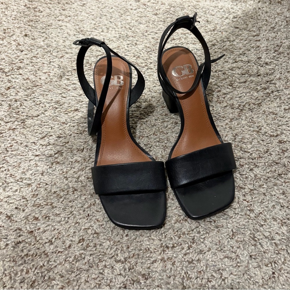 Gianni Bini Black Heeled Sandals